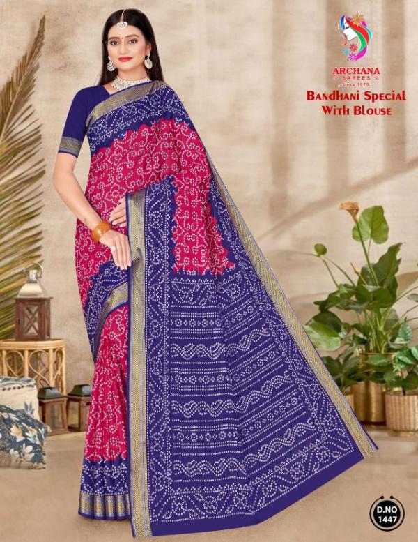 Archana Bandhani Special – Cotton sarees